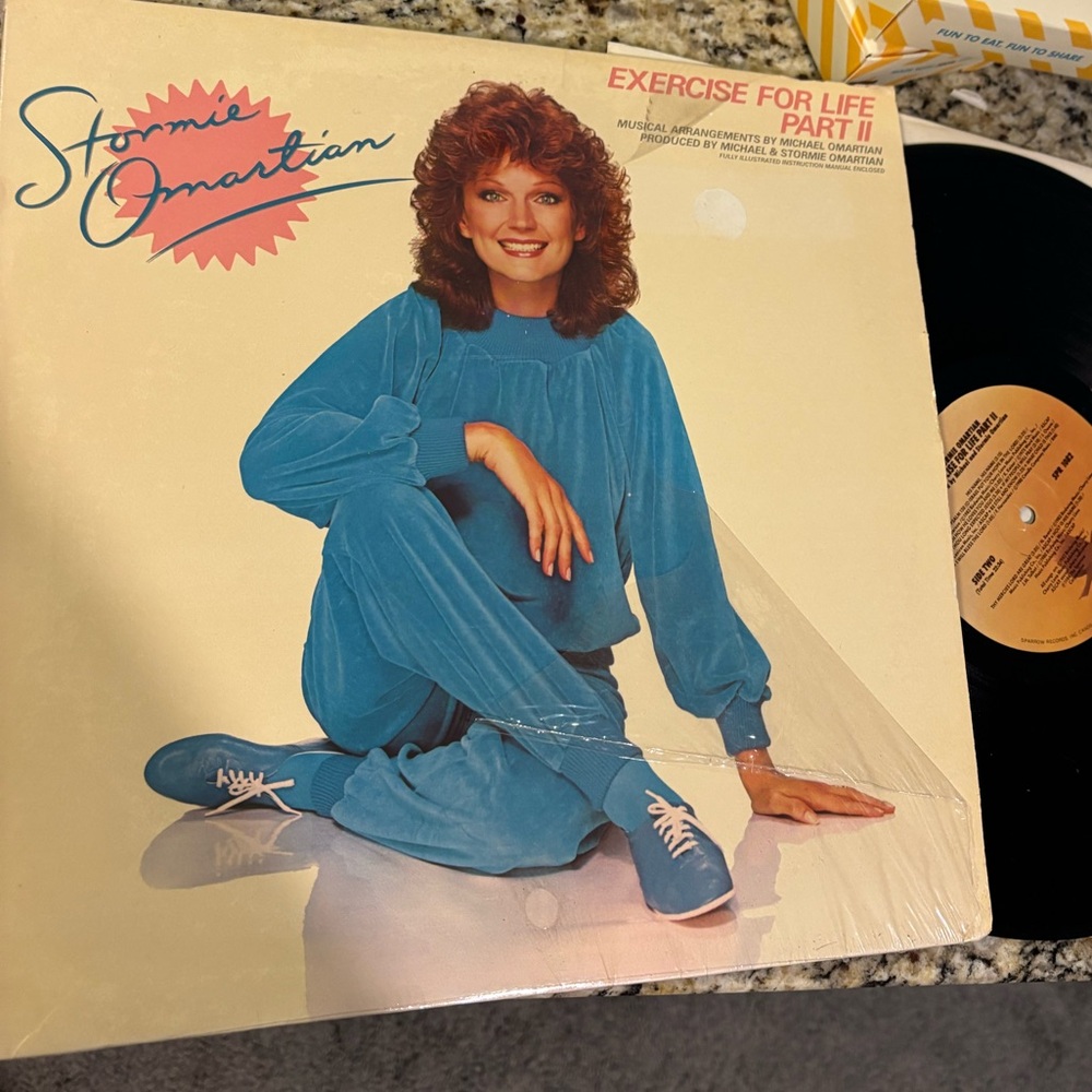 Stormie Omartian Exercise for Life Vinyl Record
